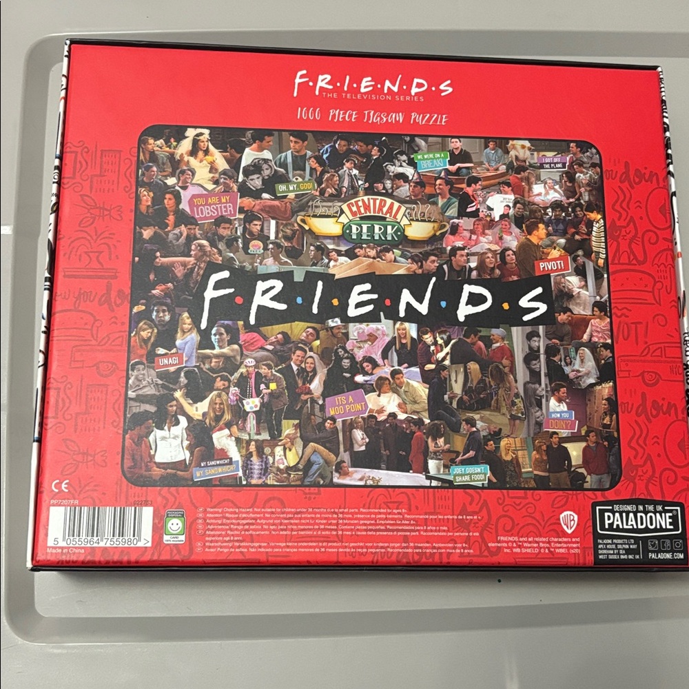 Friends TV Show Jigsaw Puzzle pre loved 1 PIECE MISSING - Picture 2 of 3